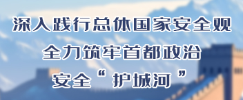 深入践行总体国家安全观  全力筑牢首都政治、安全“护城河”